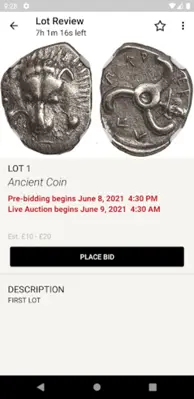 STJ Auctions android App screenshot 1